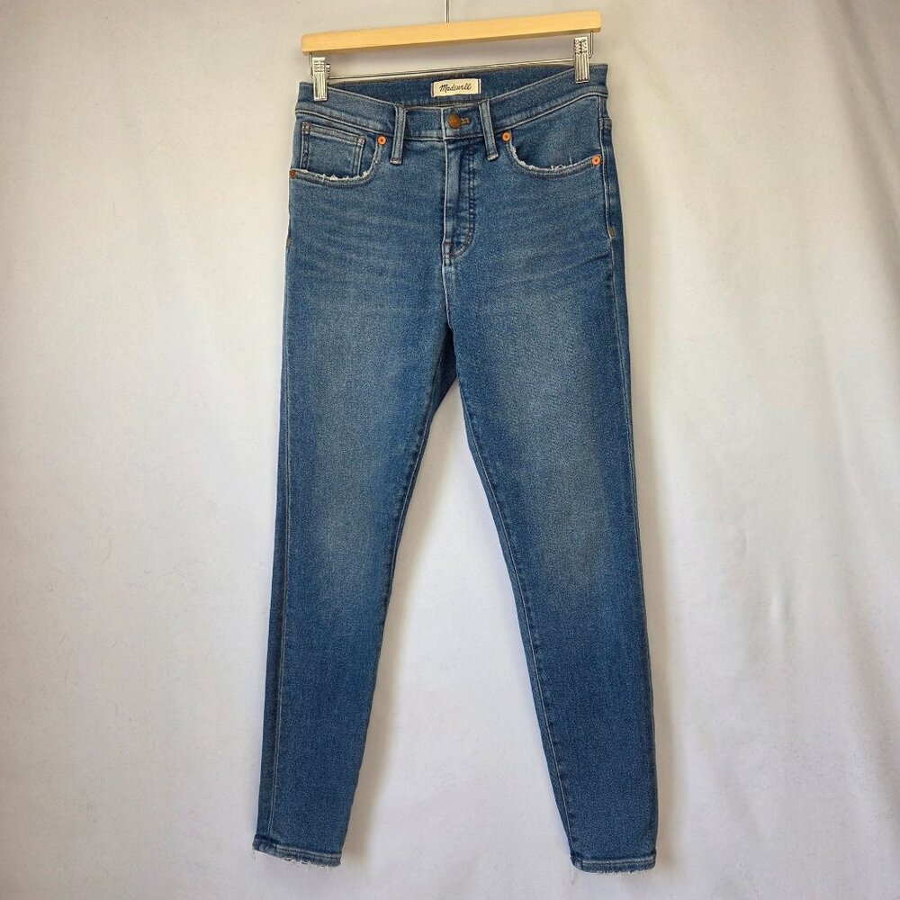 Madewell 9" High-Rise Skinny Jeans Medium Light Wash Size 29